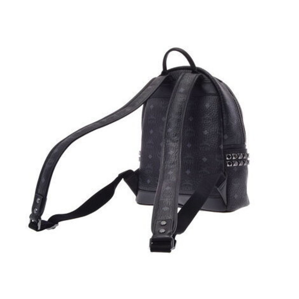 Mcm Backpack Rucksack Backpack Black Studs - image 2